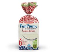 Pan Piuma Pane Morbido con Farina di Grano Tenero (6 pezzi da 400g)