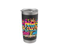 Pan Pride No Kings ottobre 2026 Voto di protesta precoce pansessuale Bicchiere termico in acciaio inox doppia parete