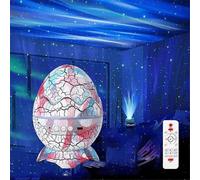 (Pan Slavic)7 styles Crack Transmission Atmosphere Nightlight Dinosaur Egg Star Lamp Full Projector Water Ripple Laser Projection Holiday gifts