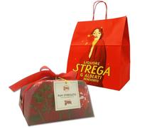 Pan Stregato Panettone 2025 inzuppato con liquore Strega Alberti Lievitazione naturale in busta regalo originale