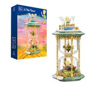 PAN TASY Il Set di Mattoncini Clessidra del Piccolo Principe, Kit di Costruzione Creativo per Adulti e Adolescenti, Modello Decorativo per Casa e Ufficio