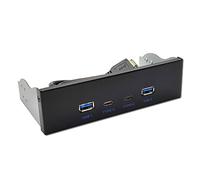 PAN4USB-V01 Scheda di espansione del computer USB 3.2 Hub del pannello frontale Unità ottica Velocità di trasferimento dati fino a 5 Gbp/s