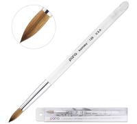 Pana Raffinato 100% Puro Kolinsky Nail Art Pennello Con Rotondo Acrilico Manico