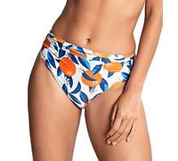 Panache Slip bikini da donna a quadretti a vita alta midi - Pantaloni da bagno lusinghieri, Stampa Sicilia, M
