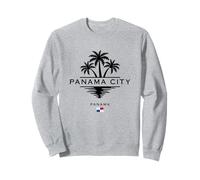 Panama Città Panama Bandiera Palme Felpa