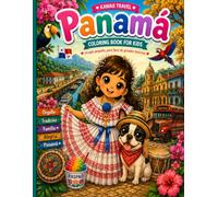 Panamá: Coloring Book for Kids