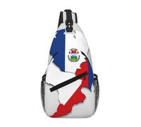 Panama Flag Map 02 Crossbody Sling Bag Crossbody Borsa a tracolla Borsa a tracolla Tracolla Vita Fanny Pack Uomini Donne