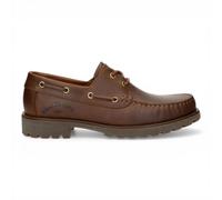 Panama Jack Boat C5 Scarpe Uomo Impermeabili Bark Brown In Pelle Con Lacci