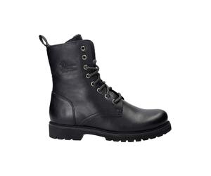 Panama Jack - Bottines à lacets fourrées - Frisia B1 Napa Negro/Black per Donne in Pelle - Taglia 36 - Nero