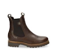 Panama Jack Donna Francesca Igloo B13 Marrone Stivaletti Chelsea IN Pelle
