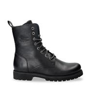 Panama Jack Donna Frisia B1 Nero Impermeabile Pelle Anfibi
