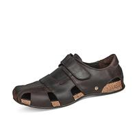 Panama Jack Fletcher Basics - Sandali punta aperta Uomo, Marrone (Marron), 47 EU