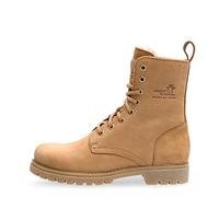 Panama Jack Frisia, Combat Boot Donna, Marrone Chiaro, 36 EU