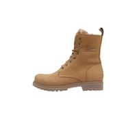 Panama Jack Frisia, Combat Boot Donna, Cammello, 40 EU