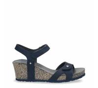 Panama Jack Julia Basics - Sandali con Cinturino alla Caviglia Donna, Blu (Marino B10), 41 EU