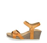 Panama Jack Julia Basics, Sandali con Cinturino alla Caviglia Donna, Giallo (Vintage B11), 38 EU