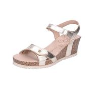 Panama Jack Julia Shine, Sandali con Zeppa Donna, Oro B003, 37 EU