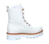 Panama Jack Mooly, Combat Boot Donna, Bianco, 40 EU