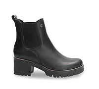 Panama Jack Pia Igloo Trav, Chelsea Boot Donna, Nero, 42 EU