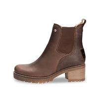 Panama Jack Pia, Stivaletto Chelsea Donna, Cuero, 42 EU
