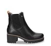 Panama Jack Pia Trav, Chelsea Boot Donna, Nero, 36 EU