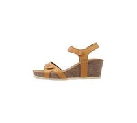 Panama Jack Julia Basics, Sandali con Cinturino alla Caviglia Donna, Giallo (Vintage B11), 37 EU