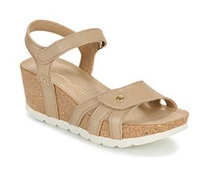 Panama Jack Sandali con zeppa ROMY B3 in Marrone 39