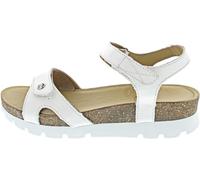 Panama Jack Sulia Basics - Sandali con Cinturino alla Caviglia Donna, Bianco (Blanco B1), 41 EU