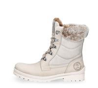 Panama Jack - Scarpe donna con pelliccia - Tuscani B11 Napa Hielo/Ice per Donne - Taglia 38 - Bianco