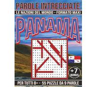 Panama - Parole Intrecciate: Passatempo senza schermo per relax e concentrazione