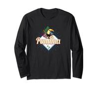 Panama Souvenir Vintage delle Palme retrò Tucano Città Maglia a Manica
