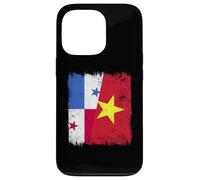Panama Vietnam Half Flag Panamense Vietnamita Storia Custodia per iPhone 13 Pro