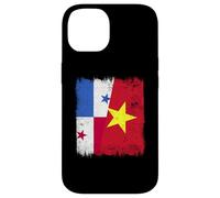 Panama Vietnam Half Flag Panamense Vietnamita Storia Custodia per iPhone 14