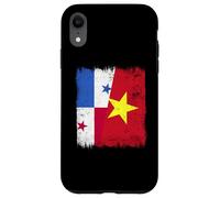 Panama Vietnam Half Flag Panamense Vietnamita Storia Custodia per iPhone XR