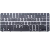 PANAMEMORY Keyboard Tastiera Retroilluminata Originale Compatibile con HP EliteBook 745 G3, 745 G4, 840 G4, 848 G4 - Layout US - Part Number 836308-001, 819877-001, 836308-061 - con Pointing Stick