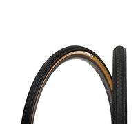 Panaracer GravelKing - Pneumatico pieghevole semi-slick TLC, 700 x 38c, colore: Nero/Marrone