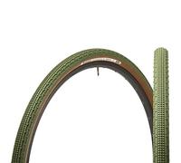 Panaracer Gravelking SK Colour Edition TLC, Pneumatico Pieghevole Unisex, Marrone/Verde Militare, 700 x 38 C