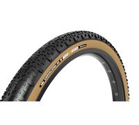 Panaracer gravelking x1 r pneumatico gravel 700 mm tubeless ready folding zsg gravel compound beadlock tufftex r black amber sidewall