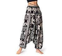 PANASIAM Pantaloni Aladin Chang, harem in viscosa, unisex