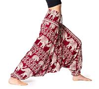 PANASIAM Pantaloni Aladin Chang, harem in viscosa, unisex