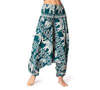 PANASIAM Pantaloni Aladin Chang, harem in viscosa, unisex