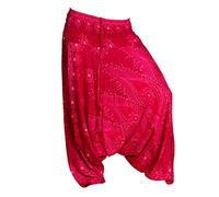 PANASIAM Aladin Pants Peacock V22 Fuchsia L