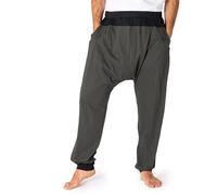 PANASIAM Baggy Pants Chill Fit Ch04, Gray Black, L
