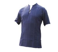 PANASIAM Camicia da pescatore a maniche corte | Thai Yoga Camicia | FAIR