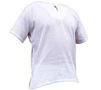 PANASIAM Camicia Estiva Uomo - Camicia in Cotone Senza Collo - 100% Cotone | Camicia da pescatore, traspirante, manica corta & lunga, asciugatura rapida, con o senza bottone, estate & tempo libero