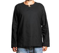 PANASIAM Camicia ‘T01’ da uomo, 100% cotone, manica lunga