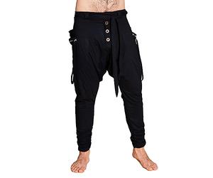 PANASIAM Ch01 Baggy Pants, 15-001 Black, XL