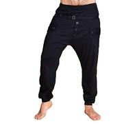 PANASIAM Pantaloni Baggy Ch02 | Pantaloni Harem abbigliamento urbano quotidiano