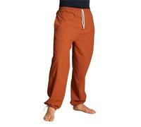 PANASIAM E-Pants Lunghi, Cotone, Rosso Volpe, L