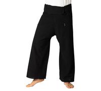 PANASIAM Fisherman Pants Unicolor, Black, L